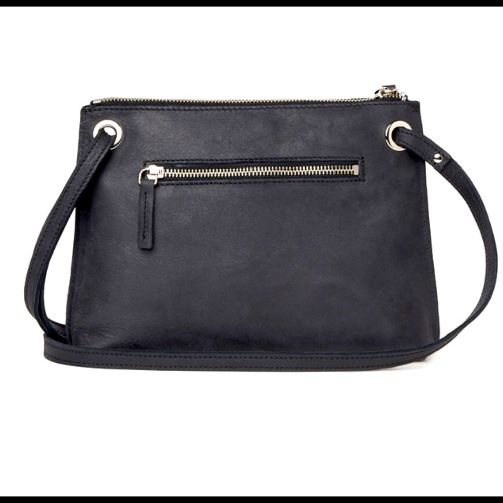 Roots (Canada) Leather Eddie Crossbody Bag